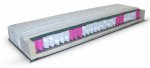 Materac CEZAR K1 Dwustronny materac kieszeniowy 7-strefowy pianka T25 opcja pianka HR  3 cm