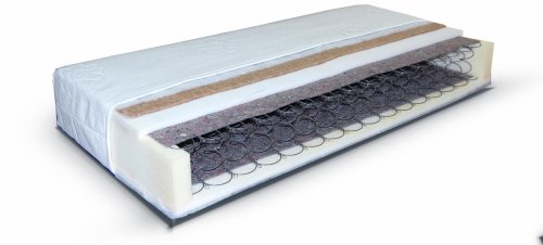 Materac sprężynowo piankowy z kokosem