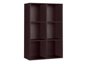 Stojak na płyty winylowe segregatory BOX 6 wenge regał półka organizer pojemnik