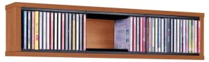 Półka ścienna wisząca na płyty 51 CD OLCHA stojak pojemnik regał organizer złożony sorter szafka organizer