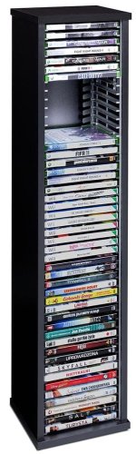 Stojak na 64 gry Xbox 360 Wii Pc lib filmy DVD