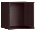 Stojak na płyty winylowe segregatory BOX 1 wenge regał półka organizer pojemnik