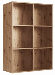 Stojak na płyty winylowe segregatory BOX 6 ARTISAN regał półka organizer pojemnik